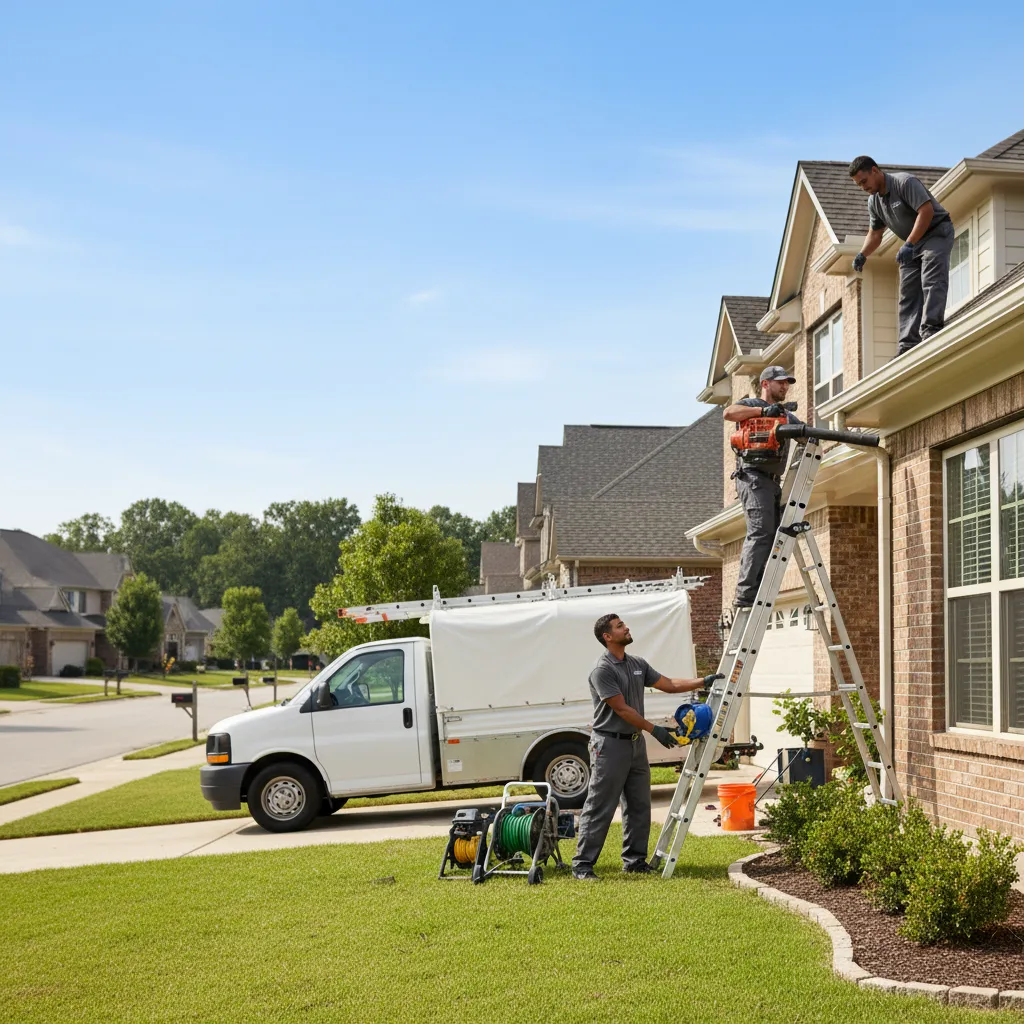 Home Gutter Service in Columbus, KS near me